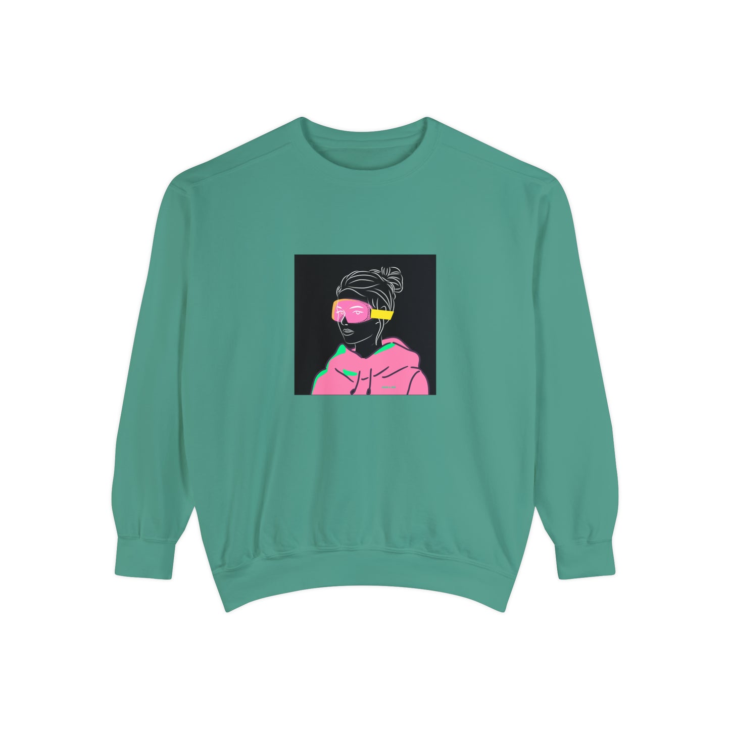 Women's Men's Ski Snowboard Retro Sweatshirt