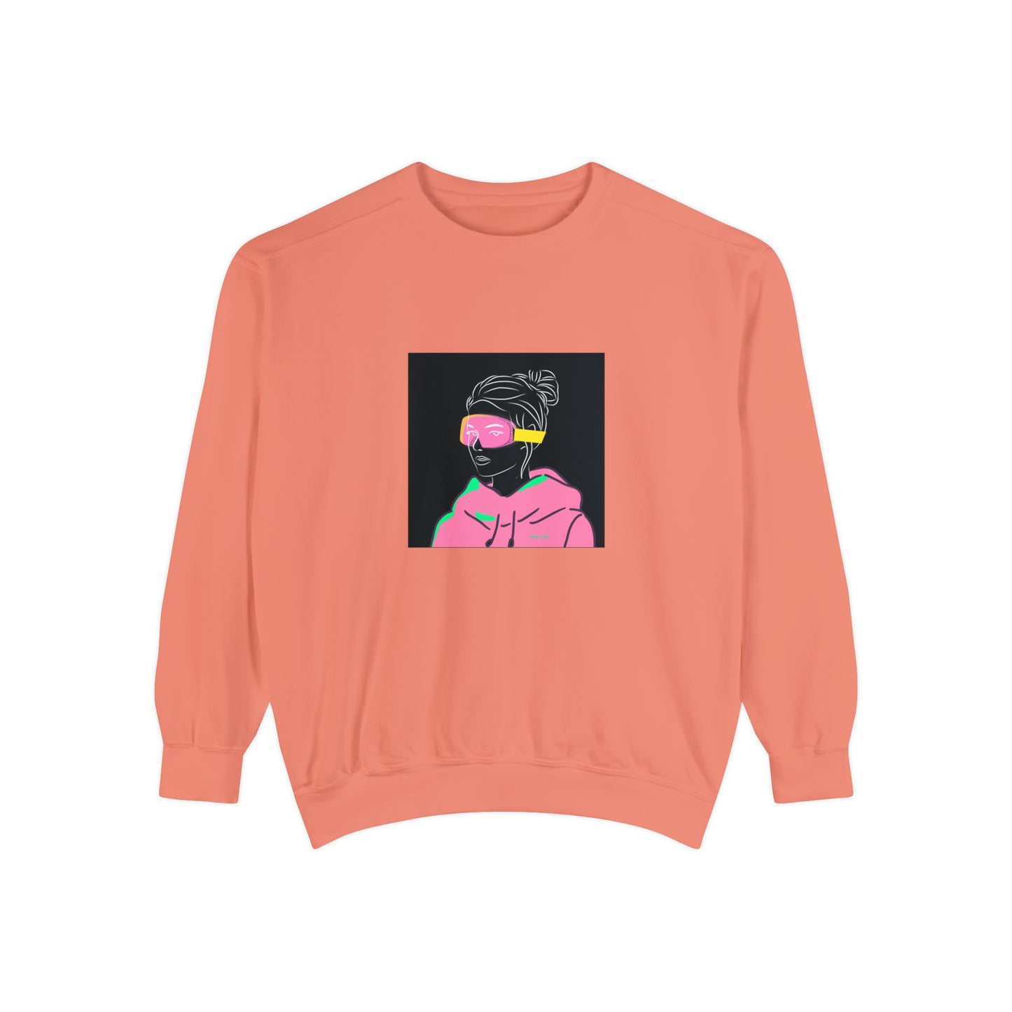 Women's Men's Ski Snowboard Retro Sweatshirt