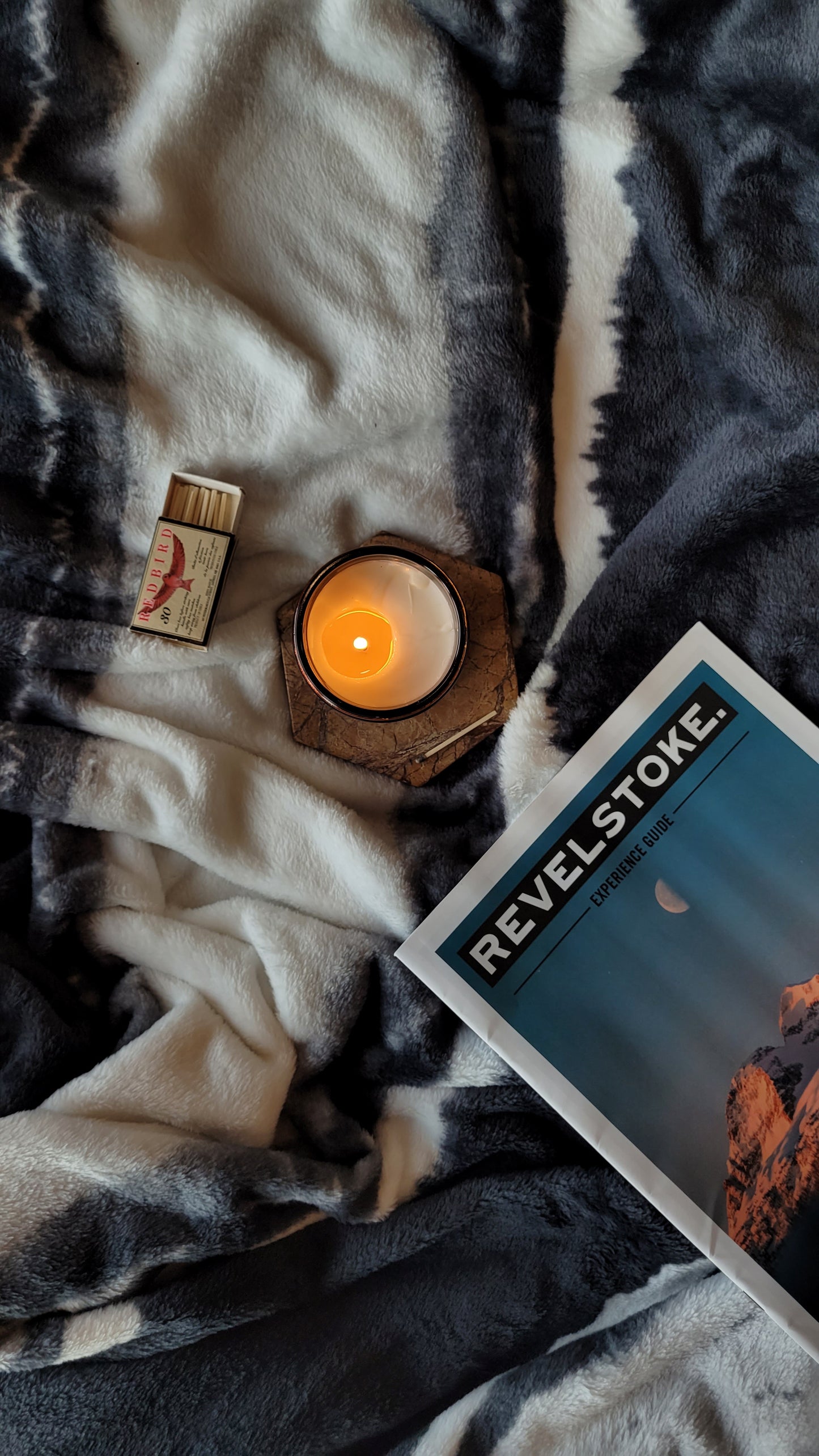 Revelstoke Classic Ski Candle