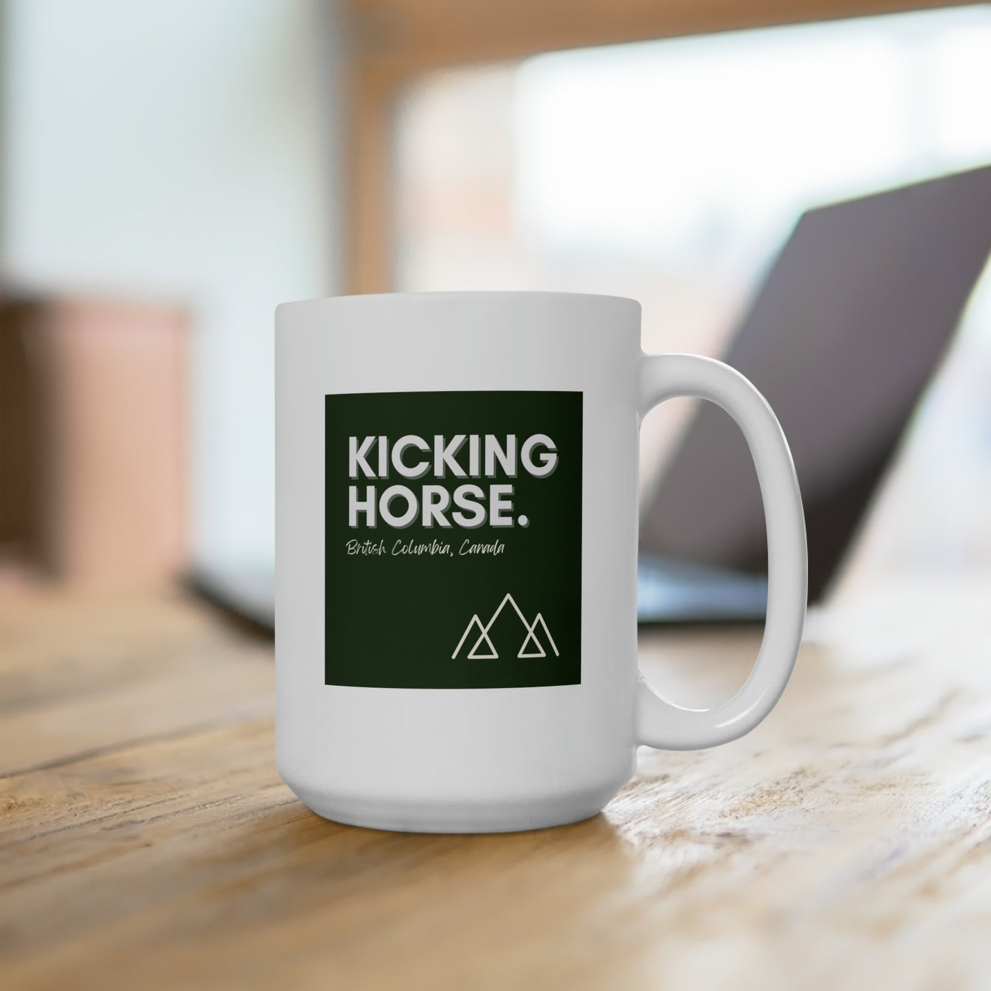 Kicking Horse Ski Mug