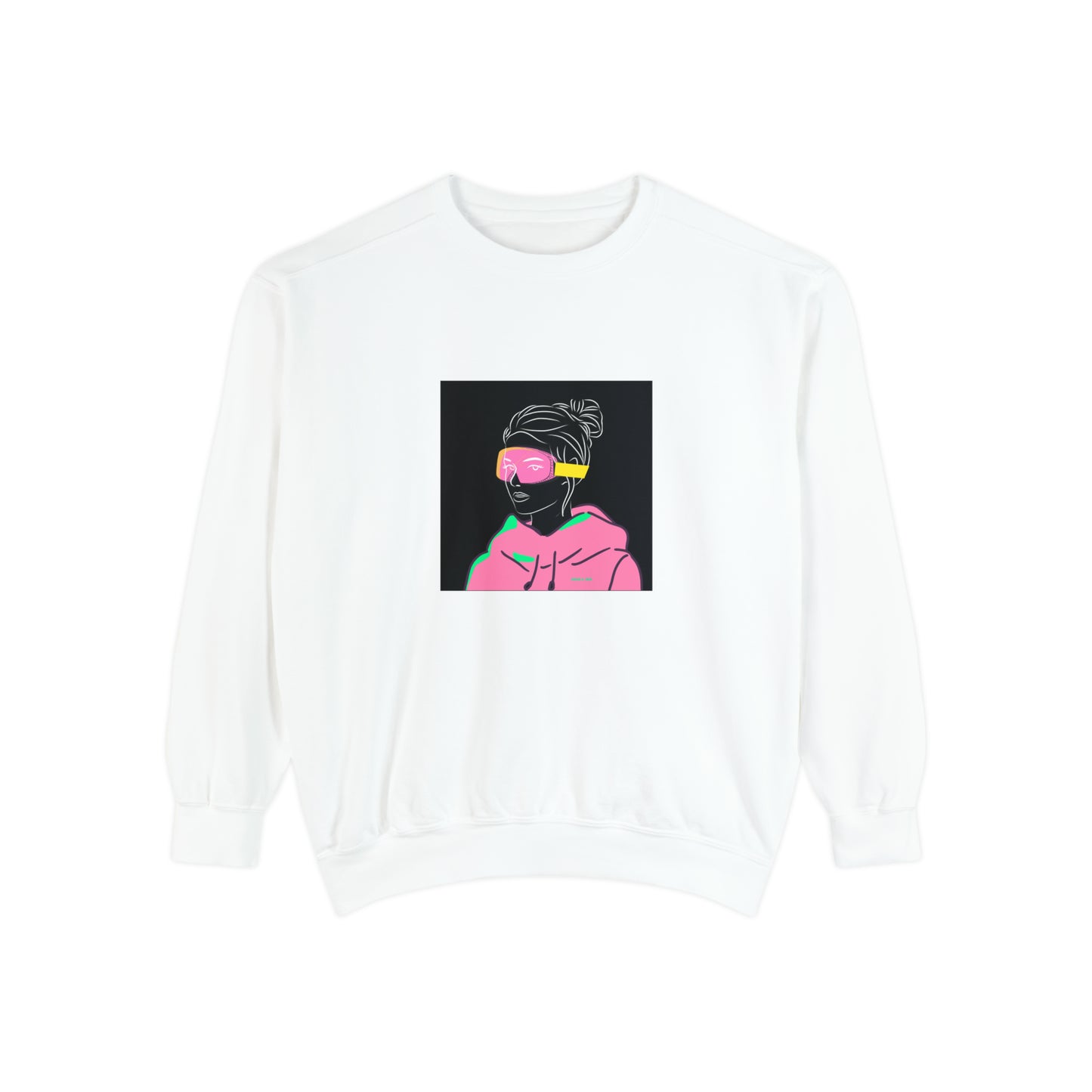 Women's Men's Ski Snowboard Retro Sweatshirt
