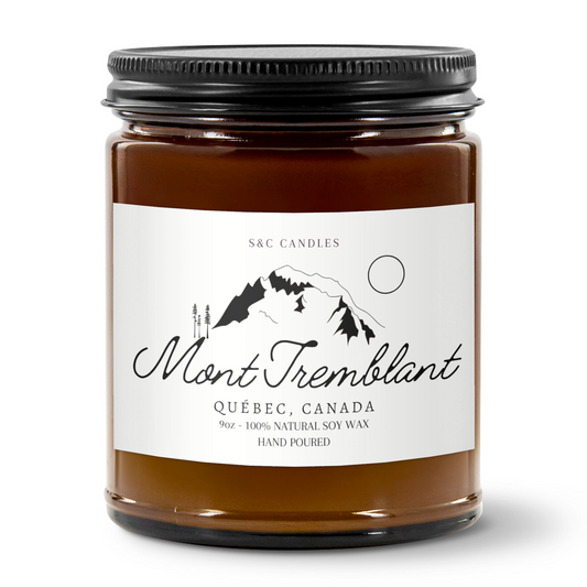 Mont Tremblant Classic 9oz Ski Candle