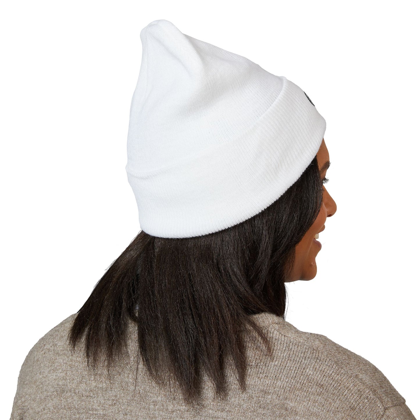 Mount Rainier Embroidered cuffed knit Beanie