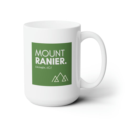 Mount Rainier Ski Mug
