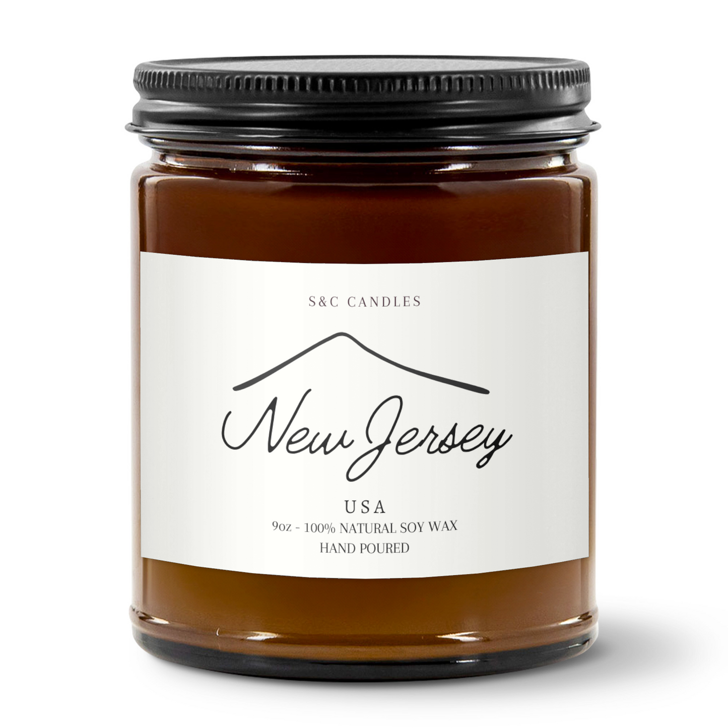 New Jersey Mountain Candle - 9oz Natural Soy Wax