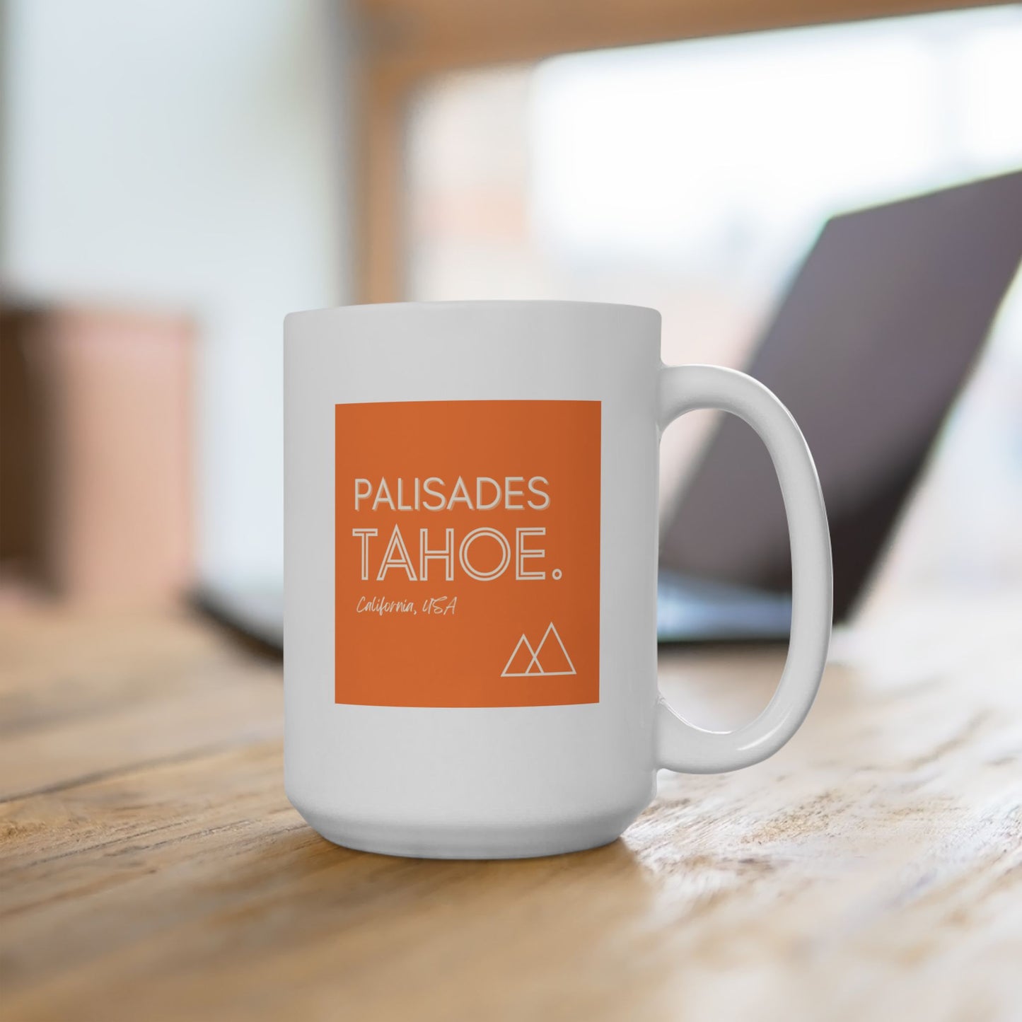 Palisades Tahoe Ski Mug