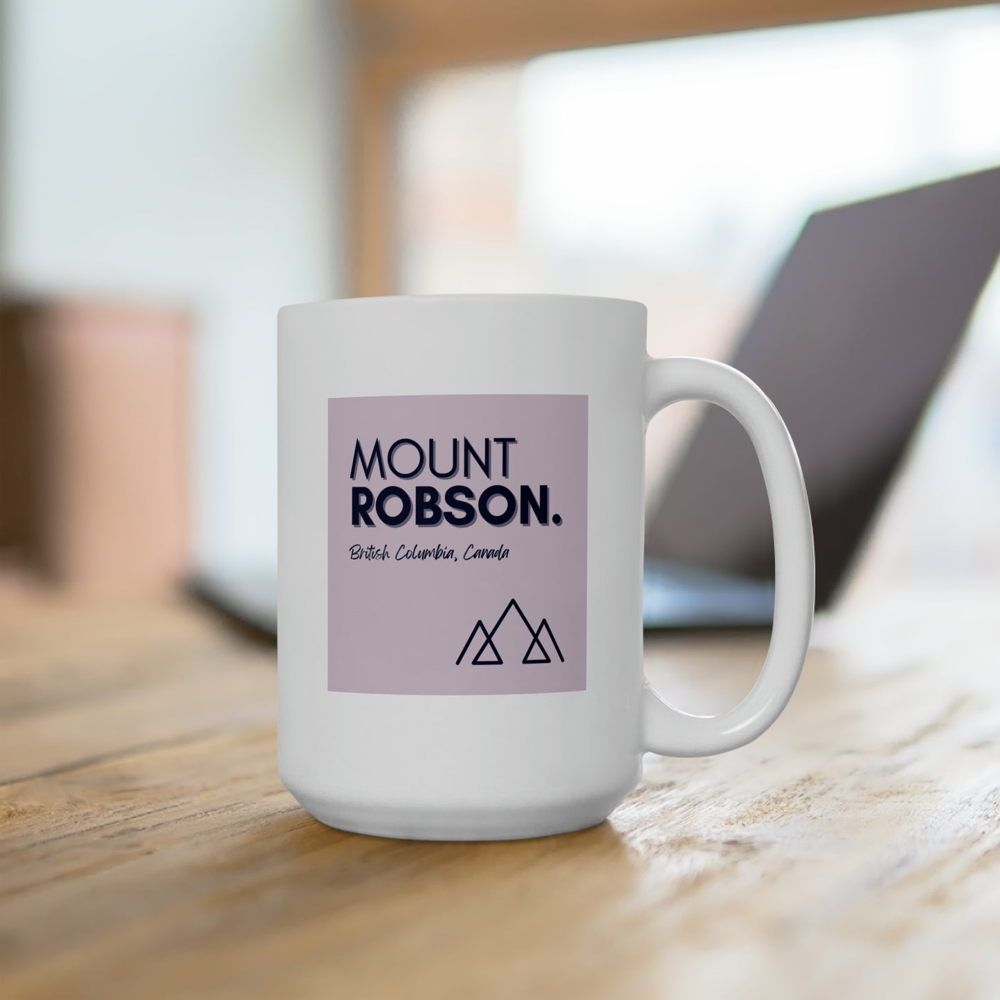 Mount Robson Ski Mug
